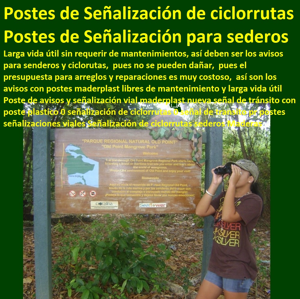 Poste de avisos y señalización vial maderplast nueva señal de tránsito con poste plastico 0 señalización de ciclorrutas 0 señal de transito pr postes señalizaciones viales Señalización de ciclorrutas sederos Maderas Poste de avisos y señalización vial maderplast nueva señal de tránsito con poste plastico 0 señalización de ciclorrutas 0 señal de transito pr postes señalizaciones viales Señalización de ciclorrutas sederos Maderas